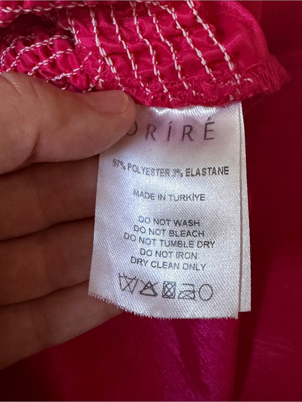 Fushia Ruffled Strapless Dress - Picture 12 of 13